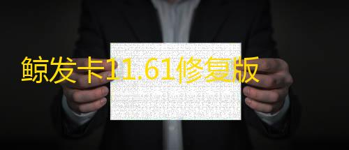 暗区突围雷达设置鲸发卡11.61修复版 稳定的发卡源码下载